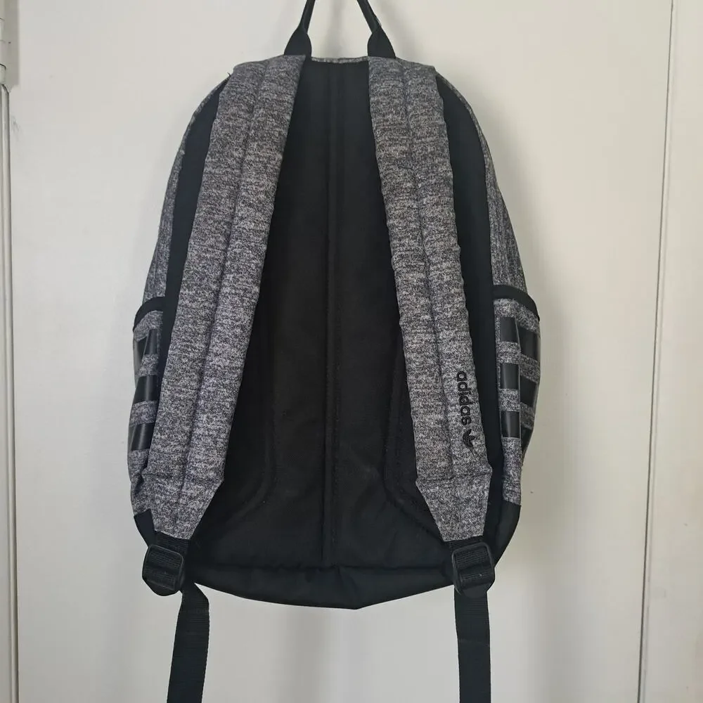 adidas Original Base Backpack, Onyx Jersey, One Size - Picture 2 of 11